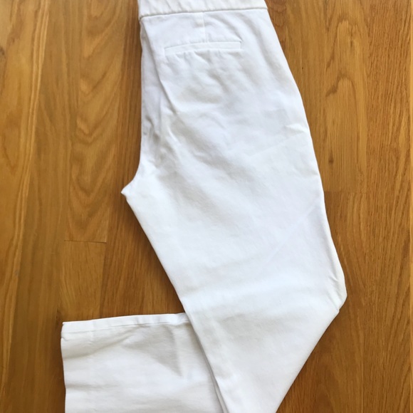 J.Crew campbell cropped white pants size 2 - Picture 5 of 6